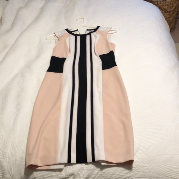 BCBGMaxAzria Eloise Colorblock Sheath Dress - Picture 2 of 4